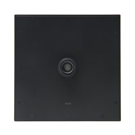 Kvadratna nadglavni tuš SAT B-Way 20x20 cm u mat crnoj boji s metalnom izvedbom