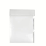 Viseća kupaonski ormarić s dvostrukim umivaonikom SAT B-Way u bijeloj boji s četiri ladice