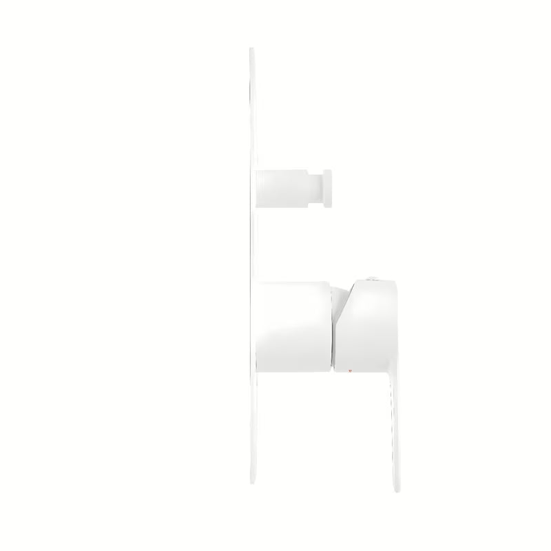 Podžbukna miješalica za tuš SAT B-Way s ručicom u mat bijeloj boji