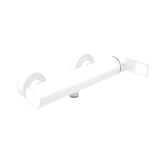 Jednoručna Baterija zidna miješalica za tuš SAT B-Way u mat bijeloj boji.