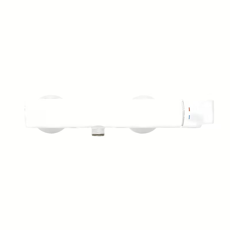 Jednoručna Baterija zidna miješalica za tuš SAT B-Way u mat bijeloj boji.