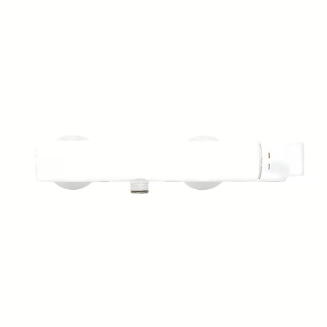 Jednoručna Baterija zidna miješalica za tuš SAT B-Way u mat bijeloj boji.