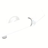 Jednoručna Baterija zidna miješalica za tuš SAT B-Way u mat bijeloj boji.