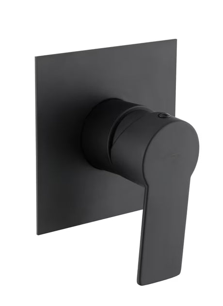 Podžbukna jednoručna baterija miješalica za tuš SAT B-Way u mat crnoj završnoj obradi