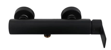 Jednoručna Baterija zidna miješalica za tuš SAT B-Way u mat crnoj završnoj obradi bez tuš seta.