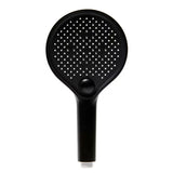 Ručna ručni tuš SAT B-Way u mat crnoj izvedbi s 3 funkcije i promjerom 13 cm.