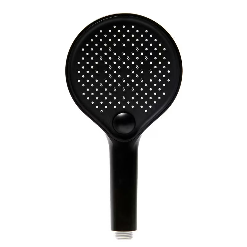 Ručna ručni tuš SAT B-Way u mat crnoj izvedbi s 3 funkcije i promjerom 13 cm.