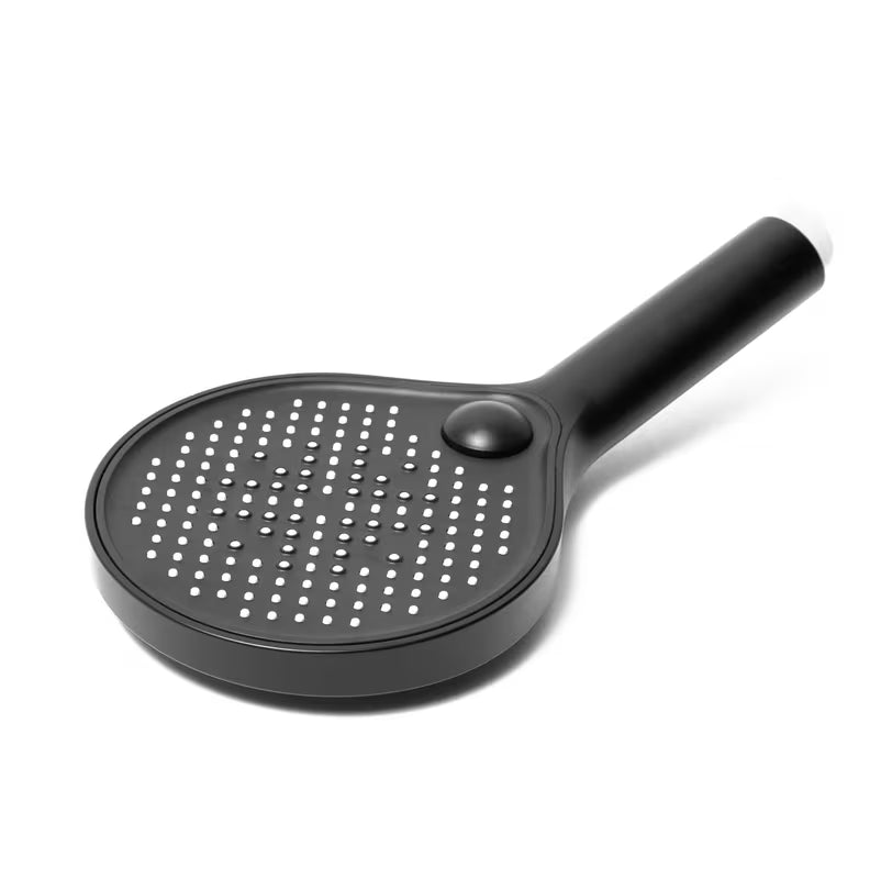 Ručna ručni tuš SAT B-Way u mat crnoj izvedbi s 3 funkcije i promjerom 13 cm.