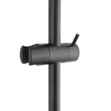 Tuš set SAT B-Way u mat crnoj boji s ručnim tušem, šipkom s podesivim klizačem i crijevom 1,5 m.