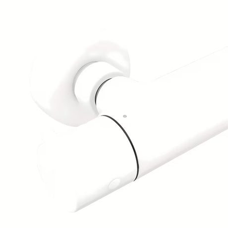 Tuš sustav SAT B-Way s termostatskom miješalicom u mat bijeloj izvedbi s nadglavnim i ručnim tušem.