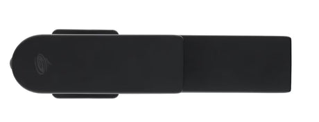 Stojeća miješalica za umivaonik SAT B-Way u mat crnoj boji s ručicom za upravljanje bez odvoda.