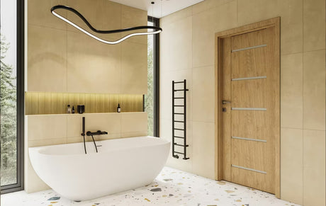 Jednoručna Baterija kada i miješalica za tuš SAT by Paffoni B-Way u mat crnoj boji