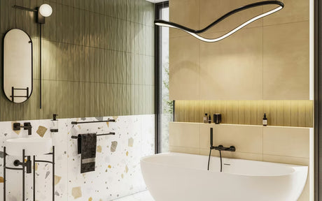 Jednoručna Baterija kada i miješalica za tuš SAT by Paffoni B-Way u mat crnoj boji