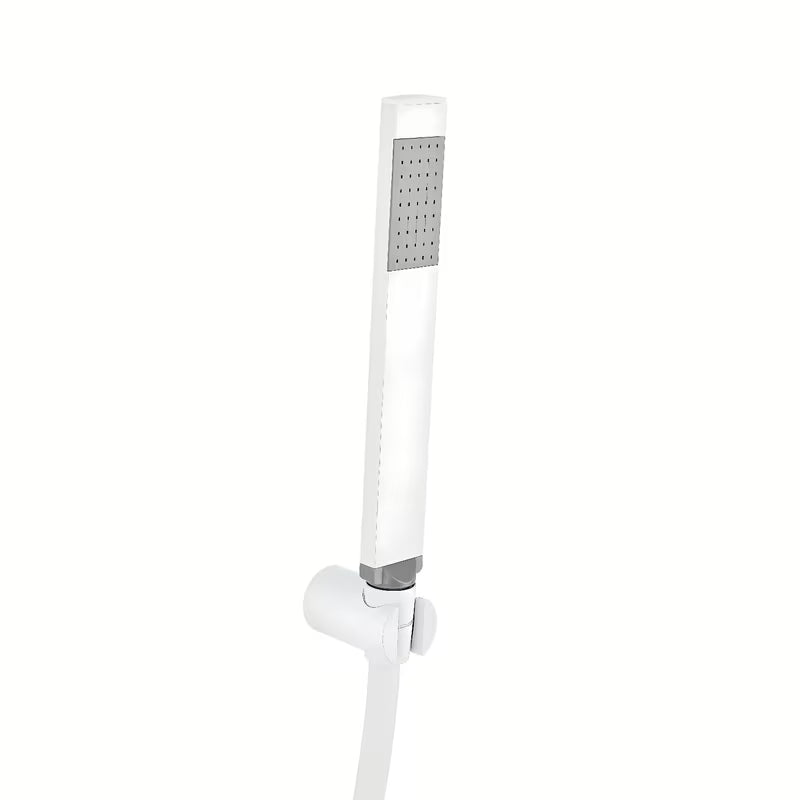 Set za Kadu SAT B-Way u mat bijeloj boji s jednoprotočnim ručnim tušem i crijevom 1,5 m.