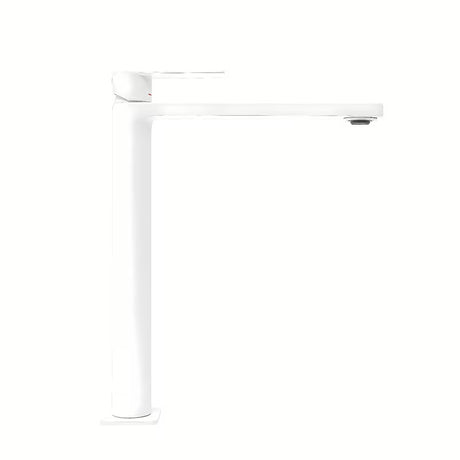 Visoka miješalica za Umivaonik SAT B-Way u bijeloj mat izvedbi bez odvoda