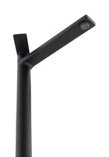 Visoka jednoručna baterija miješalica za umivaonik SAT B-Way u mat crnoj izvedbi za umivaonik na ploču.