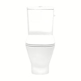 Bijeli WC kombi SAT B-Way s vrtložnim ispiranjem, vodokotlićem i sjedalom sa soft Close