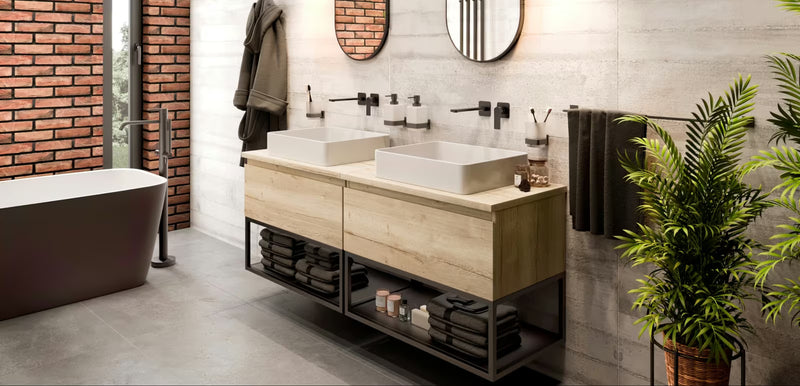 SAT B Way s minimalističkim linijama za kupaonicu