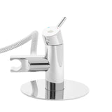 SAT Chrome podžbukna miješalica za bide u krom izvedbi s bide tušem i crijevom za tuš