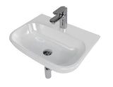 SAT Brevis kupaonski set s bijelim umivaonikom 50x38 cm i kromiranom slavinom s priborom