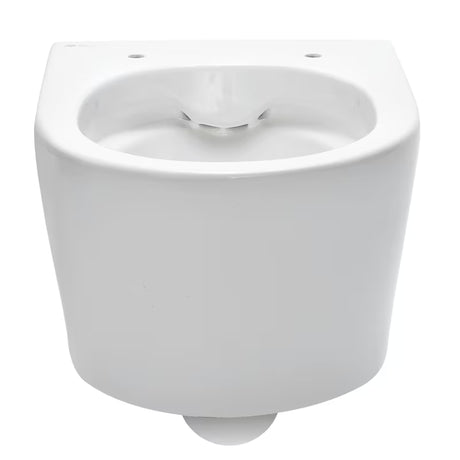 Viseća WC Školjka SAT Brevis u bijeloj boji sa skrivenim pričvršćenjem i sjedalom soft Close.