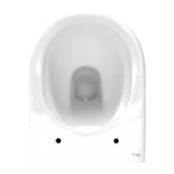 Viseća WC Školjka SAT Brevis u bijeloj boji sa skrivenim pričvršćenjem i sjedalom soft Close.