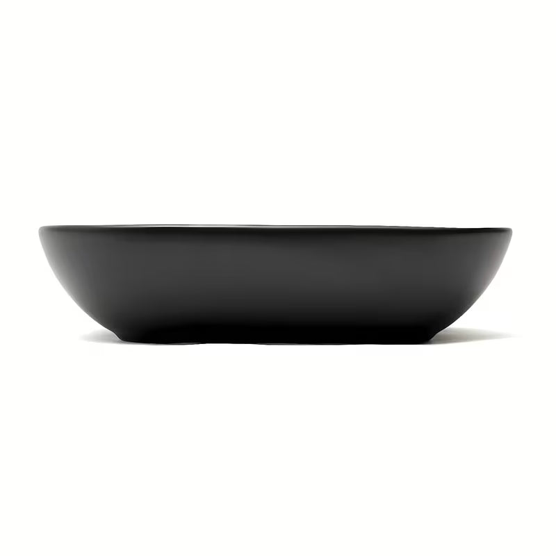 SAT Brevis viseće keramički umivaonik 50 x 38,5 cm u crnoj mat boji