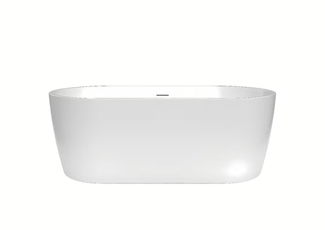 Samostojeći  akrilna kada SAT Brevis 160x80 cm u bijeloj izvedbi, prikladna za zid i za ugradnju u prostor.