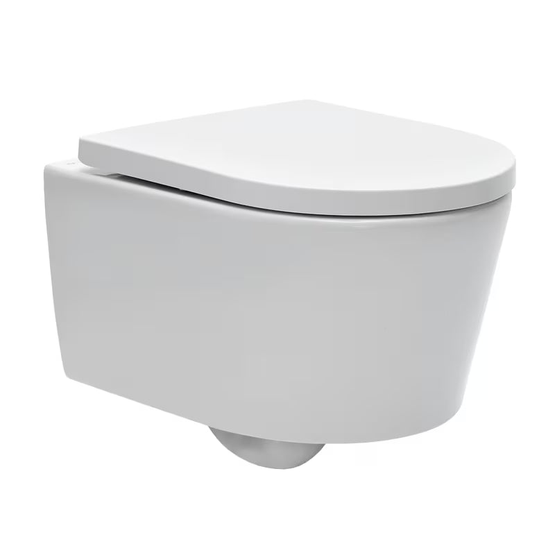 Viseći WC set SAT Brevis s podžbuknim modulom Alca, tipkom za ispiranje i sjedalom soft Close