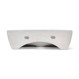 Bijeli keramički mali umivaonik SAT Brevis 43x30 cm bez preljeva s otvorom pro za slavinu