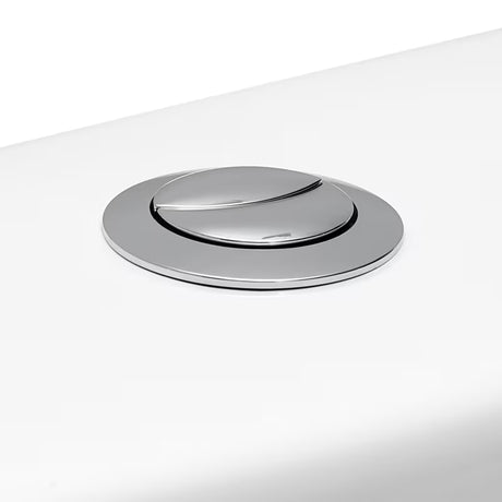 Bijeli samostojeći  WC kombi SAT Brevis s vodokotlićem, daskom soft Close i vario odvodom