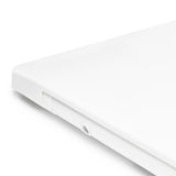 Bijela WC daska SAT Brevis s soft Close i EasyLock pro za jednostavno skidanje i čišćenje.