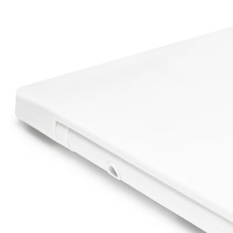 Bijela WC daska SAT Brevis s soft Close i EasyLock pro za jednostavno skidanje i čišćenje.