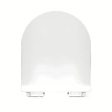 Bijelo WC daska SAT Brevis sa sustavom soft Close i metalnim šarkama sa skrivenim pričvršćenjem