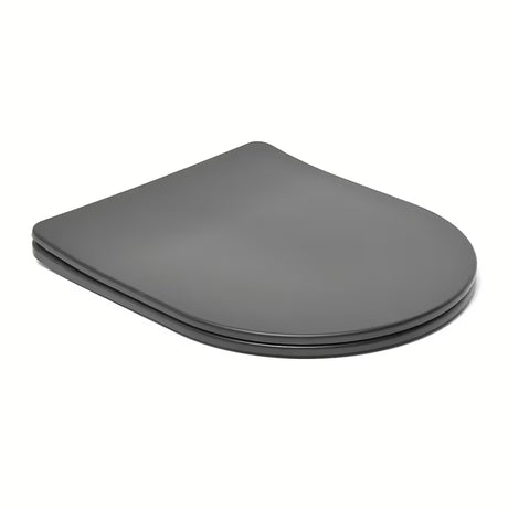 Crno WC daska SAT Brevis s soft Close i EasyLock pro za jednostavno skidanje