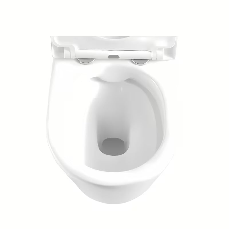 Viseća WC Školjka SAT Brevis u bijeloj boji sa skrivenim pričvršćenjem i sjedalom soft Close.