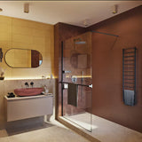 Terakota betonski ovalni umivaonik na ploču SAT Cemento bez preljeva dimenzija 65x35 cm.