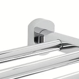 Zidna polica SAT Cube Way u izvedbi chrome za kupaonicu