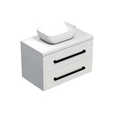 Metalna ručkica SAT Cube Way u mat crnoj izvedbi pro kupaonski namještaj