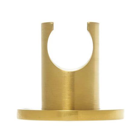 Fiksni zidni nosač ručnog tuša SAT Dark u izvedbi brušeno zlato s PVD završnom obradom.