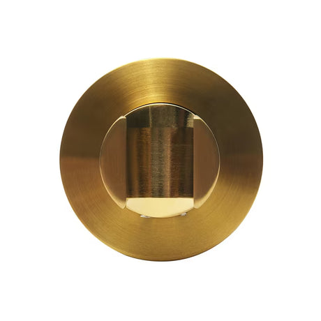 Fiksni zidni nosač ručnog tuša SAT Dark u izvedbi brušeno zlato s PVD završnom obradom.