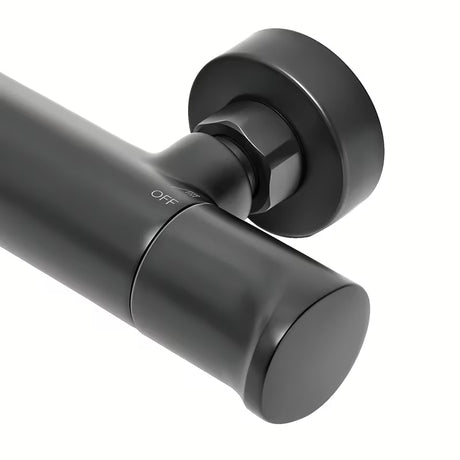 Termostatska miješalica za tuš SAT Dark u mat crnoj boji pro za zidnu montažu