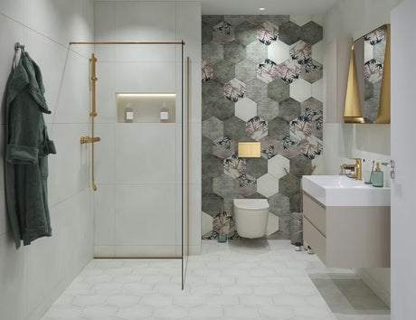 Ručni tuš SAT Dark u PVD obradi brušeno zlato s 1 funkcijom