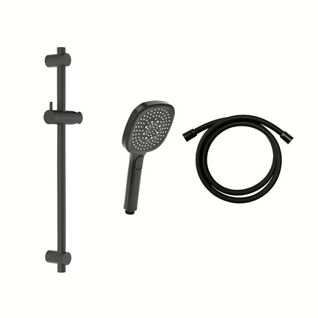 Tuš set SAT Dark u mat crnoj izvedbi bez upravljačkog elementa