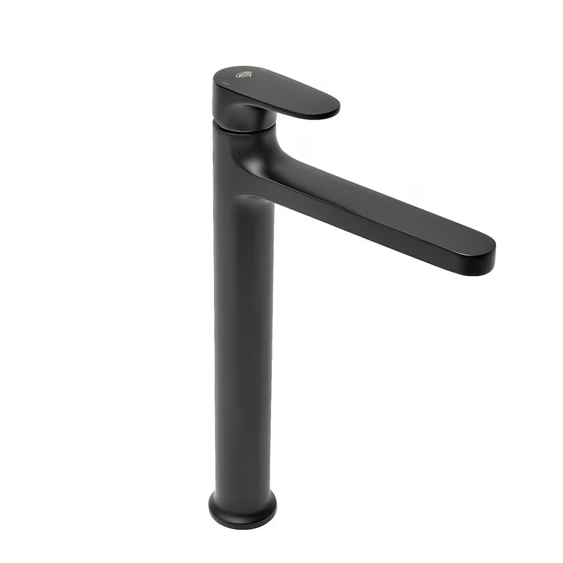 Visoka miješalica za Umivaonik SAT Dark bez odvoda u mat crnoj boji