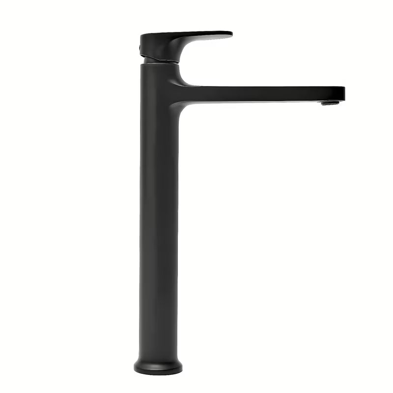 Visoka miješalica za Umivaonik SAT Dark bez odvoda u mat crnoj boji