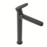 Visoka miješalica za Umivaonik SAT Dark bez odvoda u mat crnoj boji