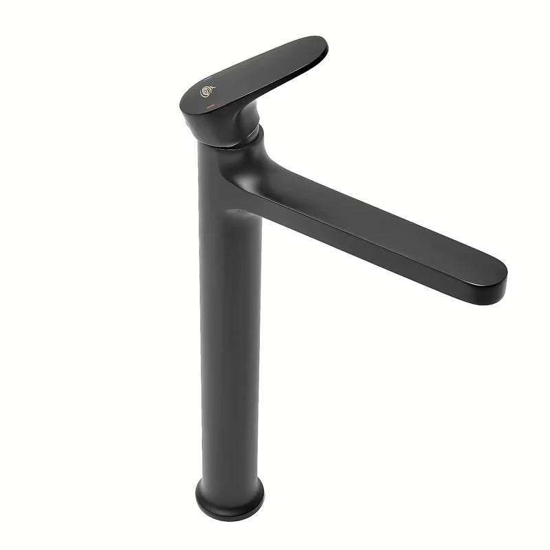 Visoka miješalica za Umivaonik SAT Dark bez odvoda u mat crnoj boji