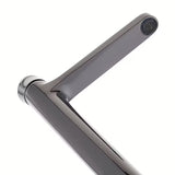 Visoka miješalica za Umivaonik SAT Dark u obradi PVD Gun Metal s ručicom bez odvoda.