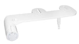 Bijelo bide sjedalo SAT Easybidet pro za ugradnju ispod WC daska bez priključka na struju.